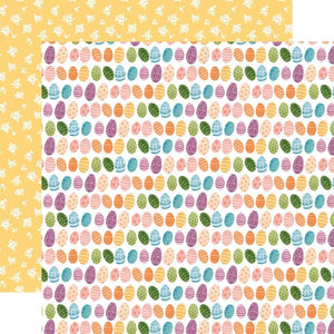 Scrapbooking  Echo Park Favorite Easter Double-Sided Cardstock 12"X12" - Good Egg Paper 12"x12"