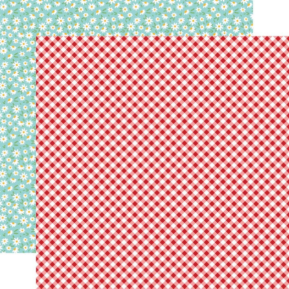Scrapbooking  Echo Park Fun On The Farm Double-Sided Cardstock 12