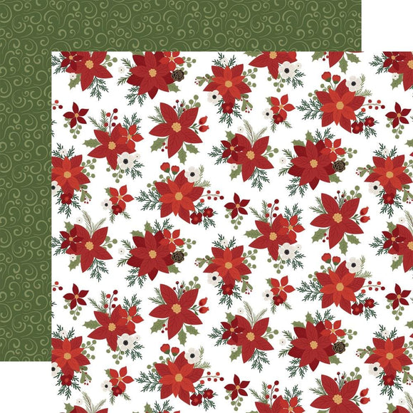 Scrapbooking  Echo Park Gnome For Christmas Double-Sided Cardstock 12