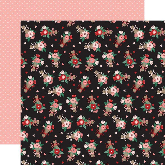Scrapbooking  Echo Park Hello Valentine Double-Sided Cardstock 12