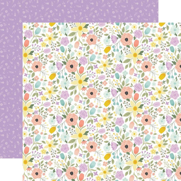 Scrapbooking  Echo Park It's Easter Time Double-Sided Cardstock 12