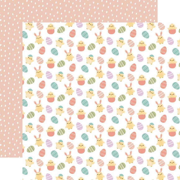 Scrapbooking  Echo Park It's Easter Time Double-Sided Cardstock 12