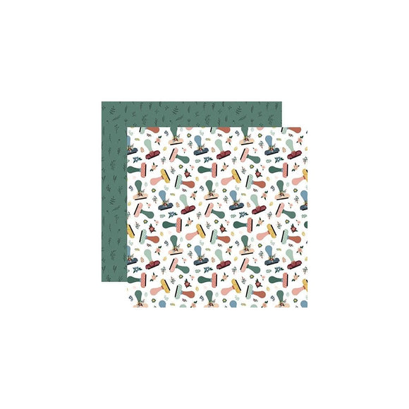 Scrapbooking  Echo Park Let's Create Double-Sided Cardstock 12