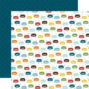 Scrapbooking  Echo Park My Dog Collection 12" x 12" Double Sided Paper -Bon Appetit Paper 12"x12"