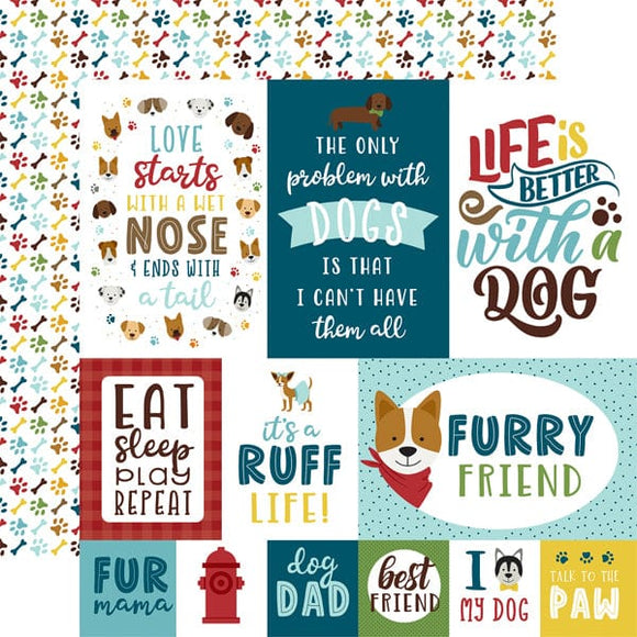 Scrapbooking  Echo Park My Dog Collection 12