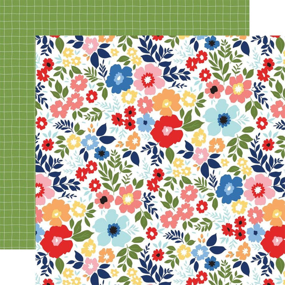 Scrapbooking  Echo Park My Favorite Summer Double-Sided Cardstock 12