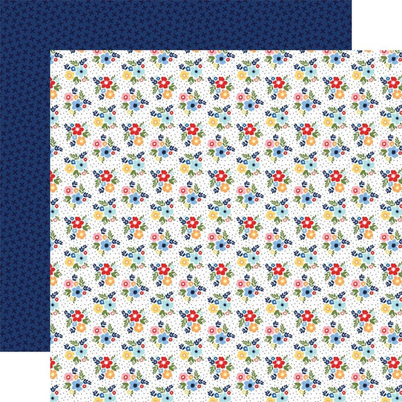 Scrapbooking  Echo Park My Favorite Summer Double-Sided Cardstock 12