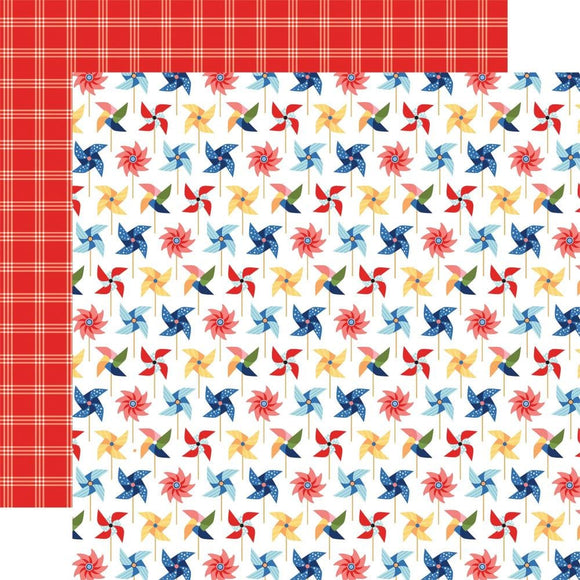 Scrapbooking  Echo Park My Favorite Summer Double-Sided Cardstock 12