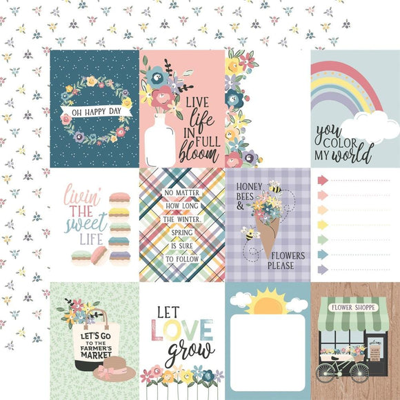 Scrapbooking  Echo Park New Day Double-Sided Cardstock 12