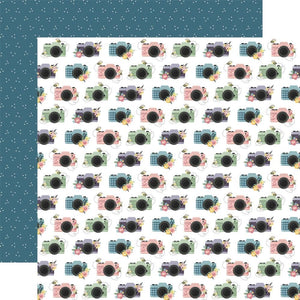 Scrapbooking  Echo Park New Day Double-Sided Cardstock 12"X12" - Pretty As A Picture Paper 12"x12"