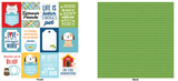 Scrapbooking  Echo Park Pets Double-Sided Cardstock 12"X12"- 3x4 Journaling Cards Paper 12"X12"