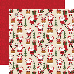 Scrapbooking  Echo Park The Magic Of Christmas Double-Sided Cardstock 12"X12" -Holiday Prep Paper 12"x12"