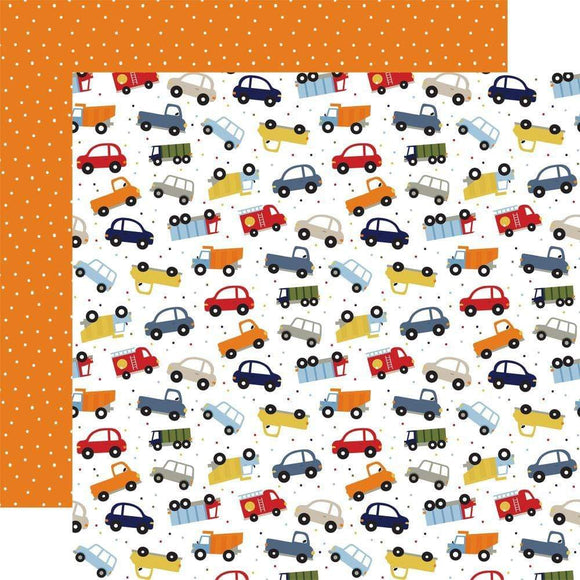 Little Dreamer Boy Double-Sided Cardstock 12