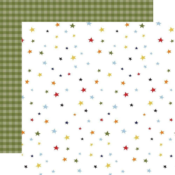 Scrapbooking  Little Dreamer Boy Double-Sided Cardstock 12