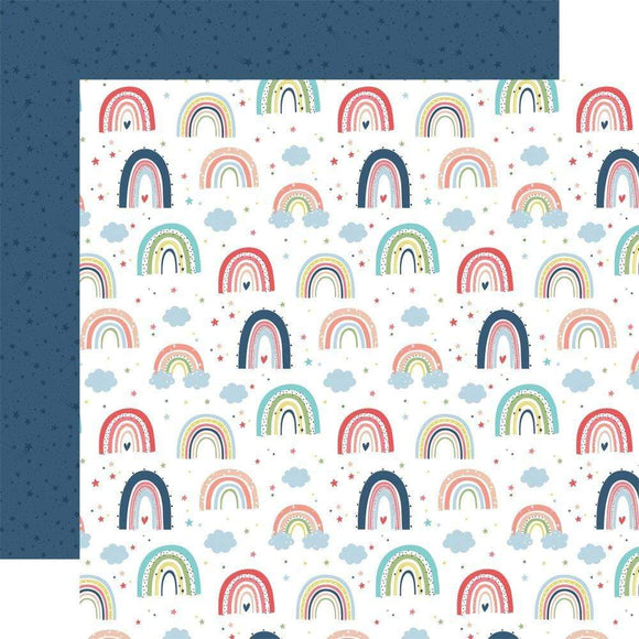 Scrapbooking  Little Dreamer Girl Double-Sided Cardstock 12