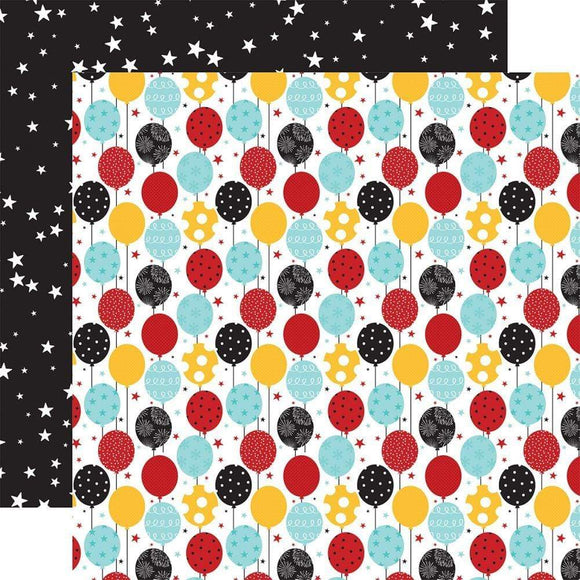 Scrapbooking  Magical Birthday Boy Double-Sided Cardstock 12