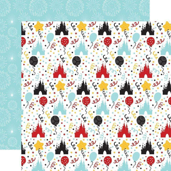 Scrapbooking  Magical Birthday Boy Double-Sided Cardstock 12