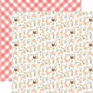 Scrapbooking  My Favorite Easter Double-Sided Cardstock 12"X12" - Cottontail Paper 12"x12"