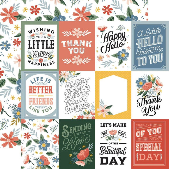 Scrapbooking  Salutations No. 2 Double-Sided Cardstock 12