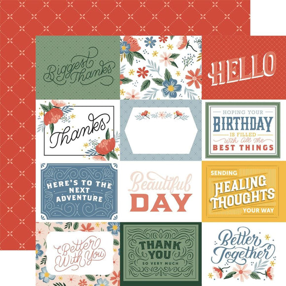 Scrapbooking  Salutations No. 2 Double-Sided Cardstock 12
