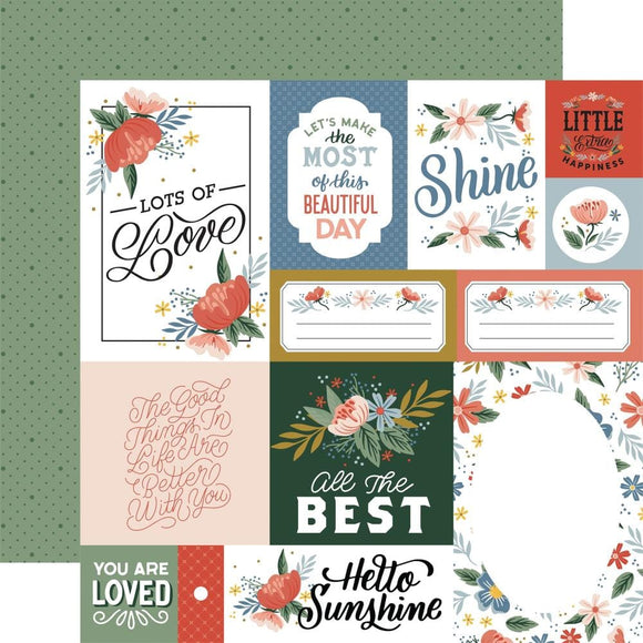 Scrapbooking  Salutations No. 2 Double-Sided Cardstock 12
