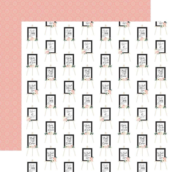 Scrapbooking  Wedding Double-Sided Cardstock 12