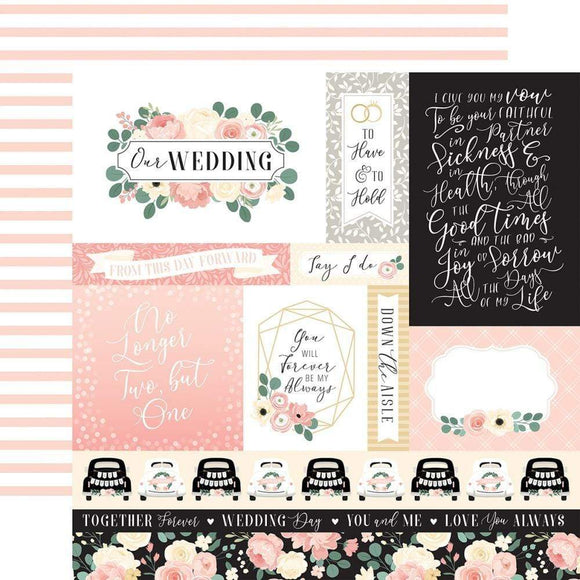 Scrapbooking  Wedding Double-Sided Cardstock 12
