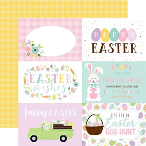 Scrapbooking  Welcome Easter Double-Sided Cardstock 12"X12" - 6x4 Journaling Cards Paper 12"x12"