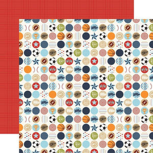 Scrapbooking  All Boy Double-Sided Cardstock 12"X12" - Go See Do Paper 12x12