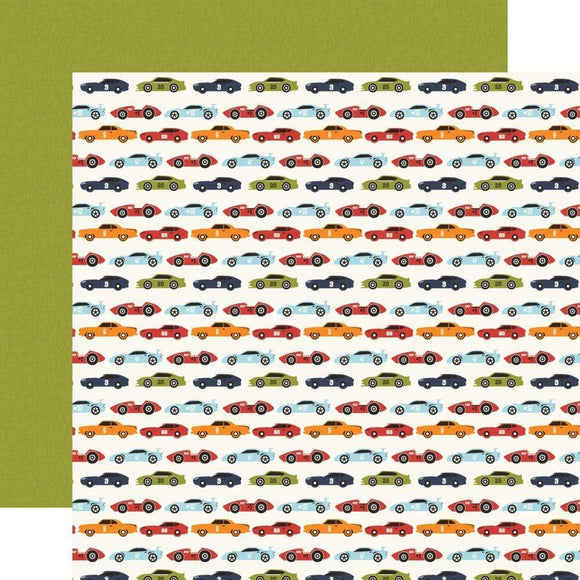 Scrapbooking  All Boy Double-Sided Cardstock 12
