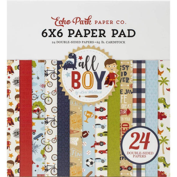 Scrapbooking  All Boy Double-Sided Paper Pad 6