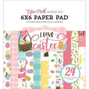 Scrapbooking  I Love Easter Double-Sided Paper Pad 6"X6" 24/Pkg Paper 12x12