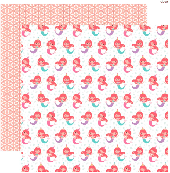 Scrapbooking  It's Your Birthday Girl Double-Sided Cardstock 12
