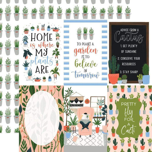 Scrapbooking  Plant Lady Double-Sided Cardstock 12