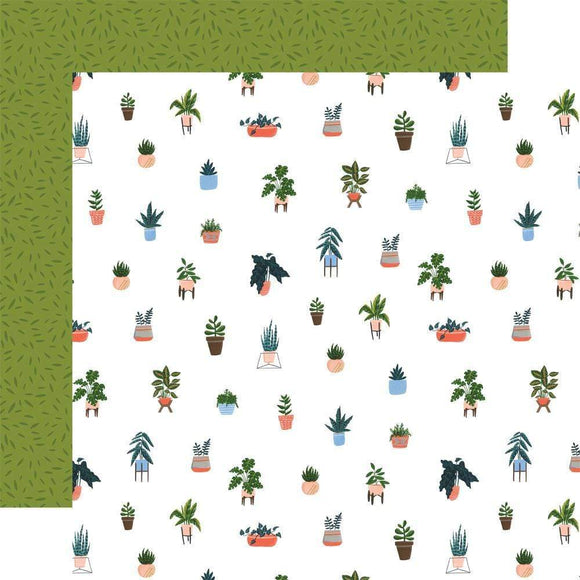 Scrapbooking  Plant Lady Double-Sided Cardstock 12