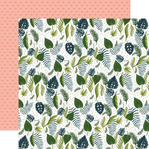 Scrapbooking  Plant Lady Double-Sided Cardstock 12"X12" - Leaves Paper 12x12