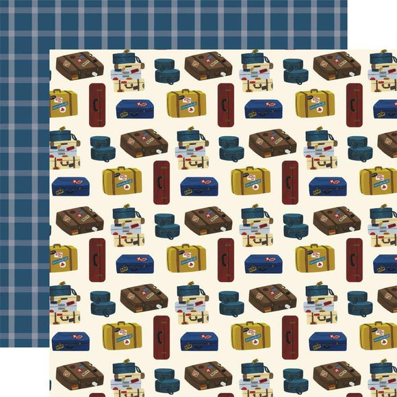 Scrapbooking  Scenic Route Double-Sided Cardstock Paper 12