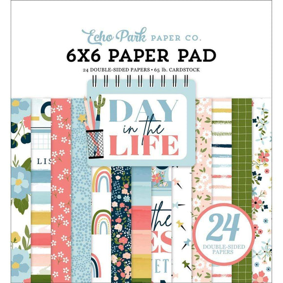 Scrapbooking  Echo Park Day In The Life Double-Sided Paper Pad 6