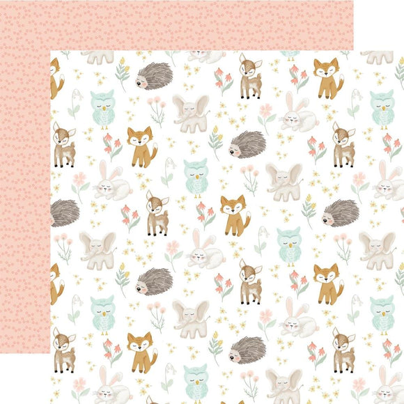 Scrapbooking  Copy of It's A Girl Double-Sided Cardstock 12