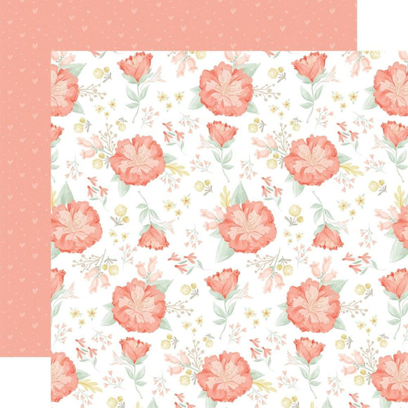 Scrapbooking  It's A Girl Double-Sided Cardstock 12