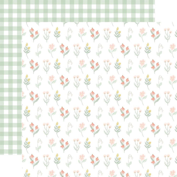 Scrapbooking  It's A Girl Double-Sided Cardstock 12