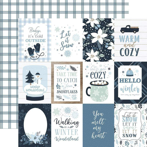Scrapbooking  Winter Double-Sided Cardstock 12