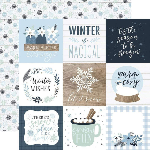 Scrapbooking  Winter Double-Sided Cardstock 12