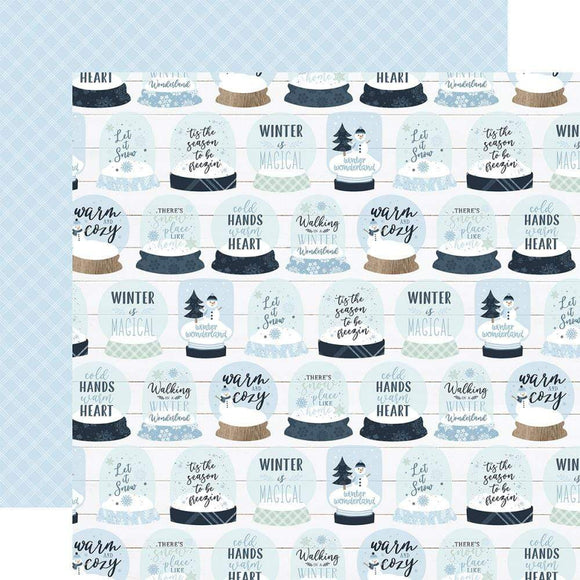 Scrapbooking  Winter Double-Sided Cardstock 12