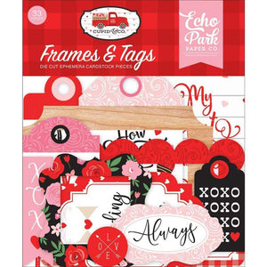 Scrapbooking  Cupid & Co. Cardstock Ephemera 33/Pkg Frames & Tags Stencil
