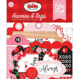 Scrapbooking  Cupid & Co. Cardstock Ephemera 33/Pkg Frames & Tags Stencil