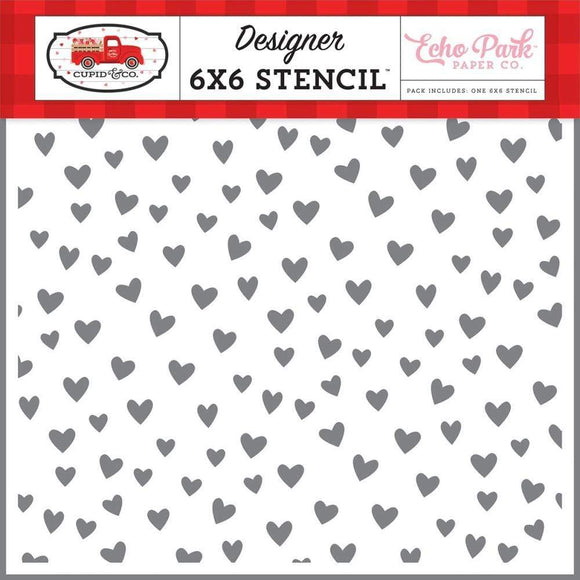 Scrapbooking  Cupid & Co.Stencil 6