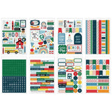 Scrapbooking  Echo Park Sticker Book First Day Of School 16 pages stickers