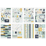 Scrapbooking  Echo Park Sticker Book It's A Boy 16 pages stickers