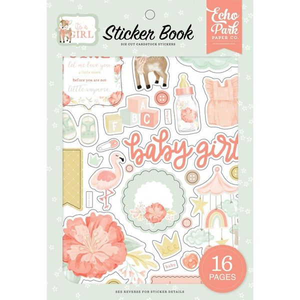 Echo Park Sticker Book-It's A Girl